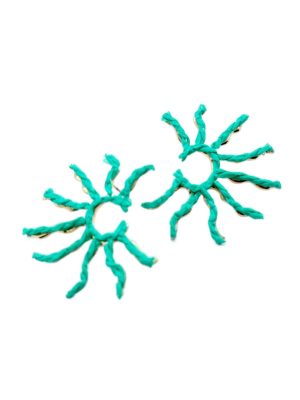 Helia Xuping Earring | Yeşil Xuping Küpe