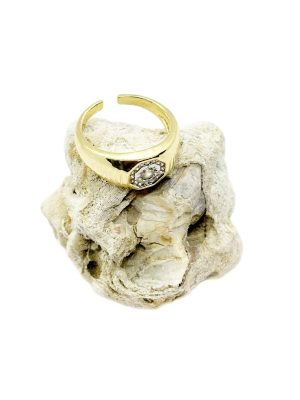 Daisy Vermeil Ring | Yüzük