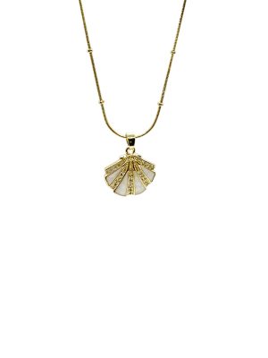 Seashell Steel Necklace | Deniz Kabuğu Çelik Kolye