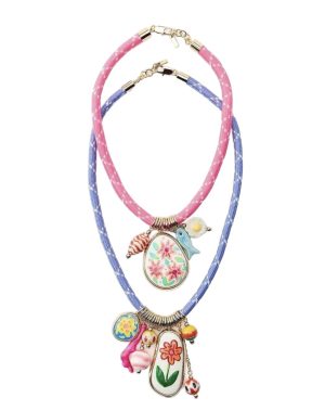 Sea Charm Necklace | 2’li Charmlı Kolye