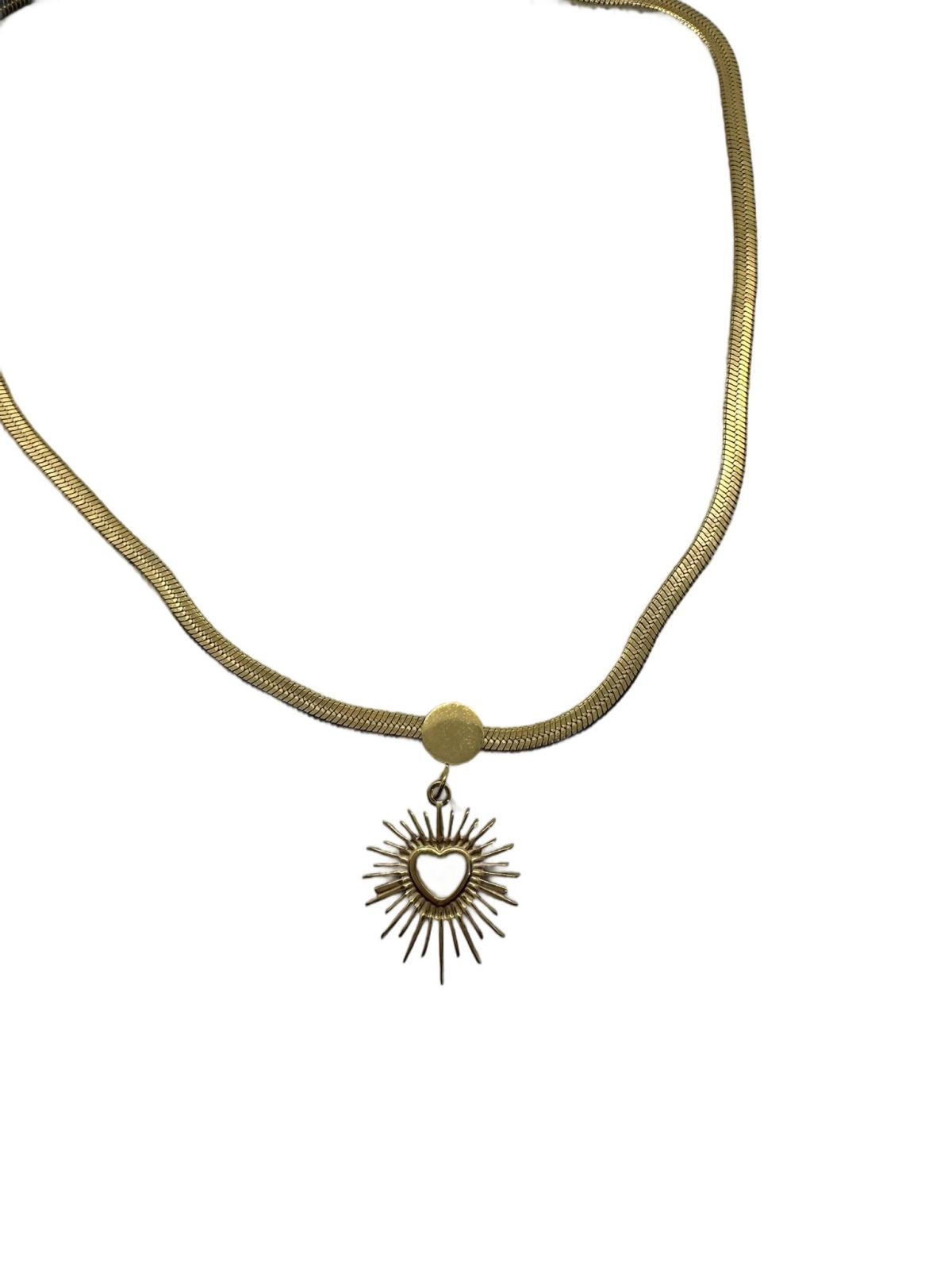 Solheart Necklace | Çelik Kalp Kolye - Görsel 2
