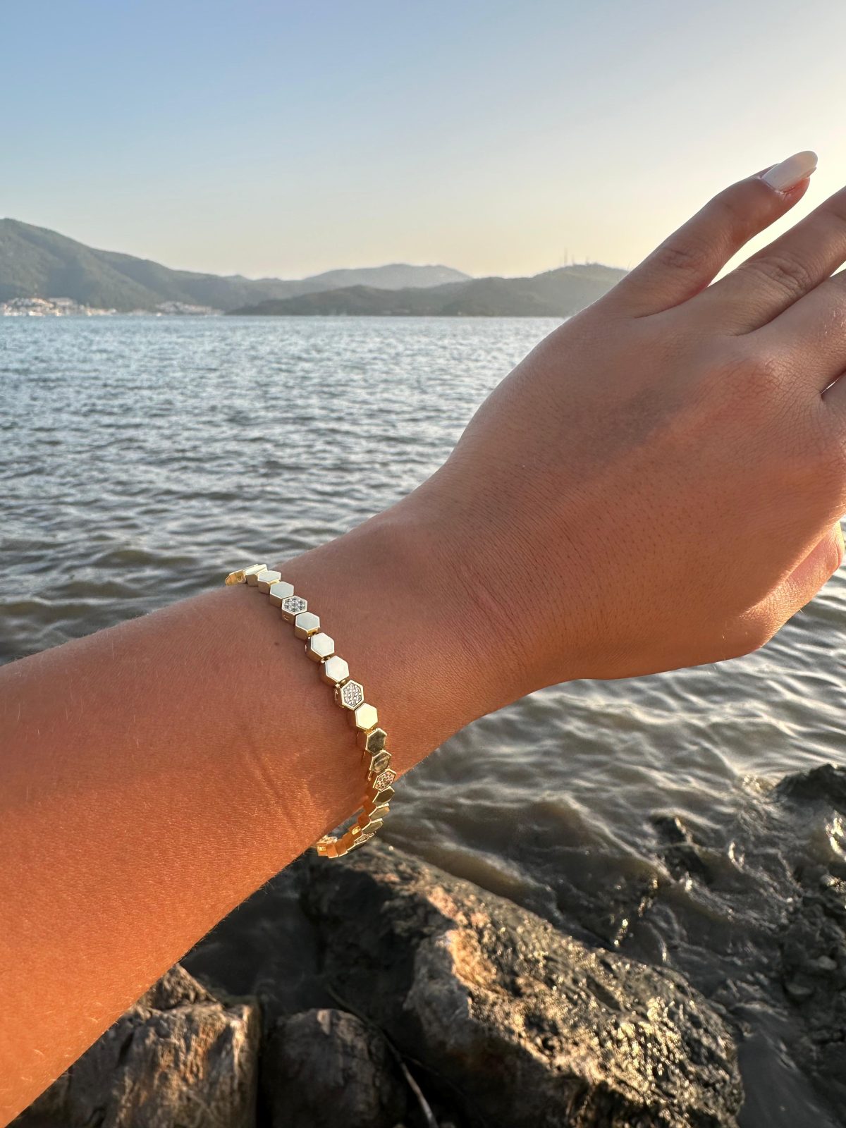 Hexa Bracelet | Petek Bileklik - Görsel 2