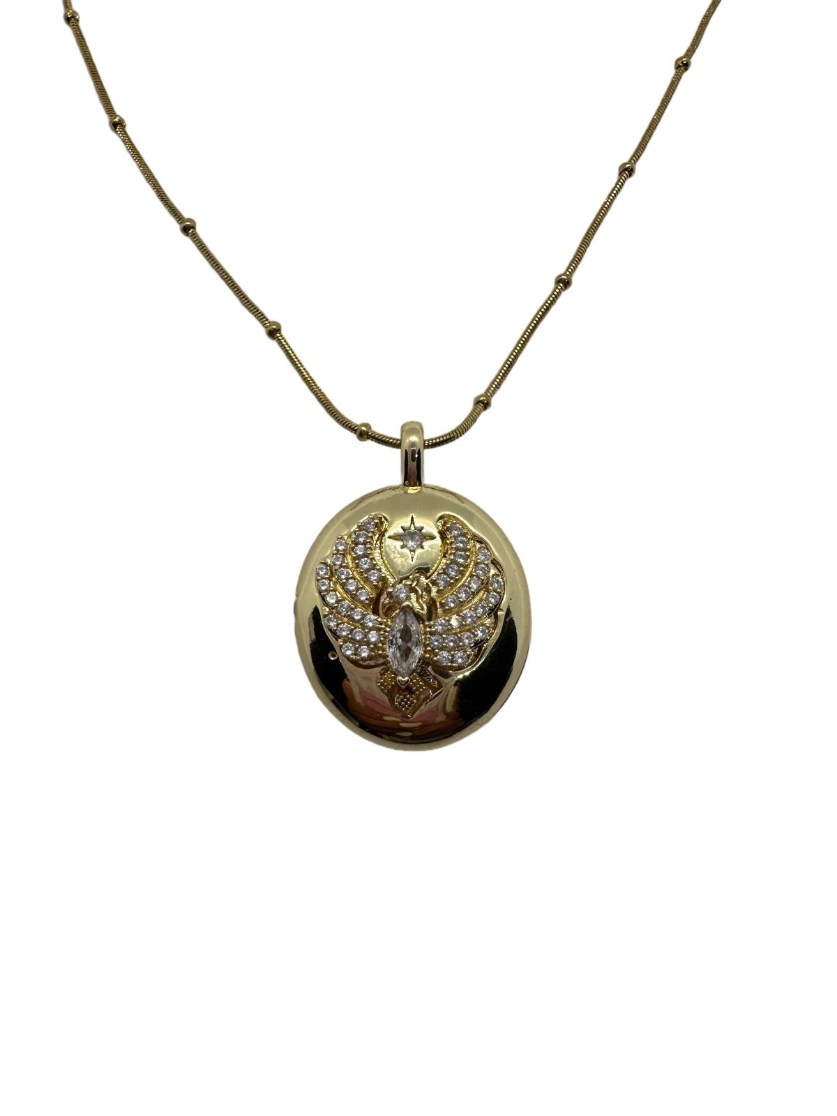 Revia Necklace | Kapaklı Çelik Kolye