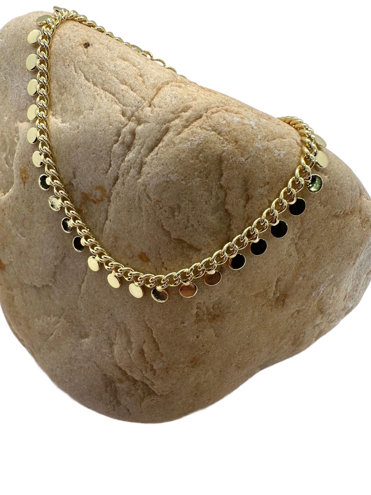 Disc Chain Bracelet | Pullu Zincir Bileklik