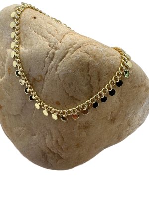 Disc Chain Bracelet | Pullu Zincir Bileklik