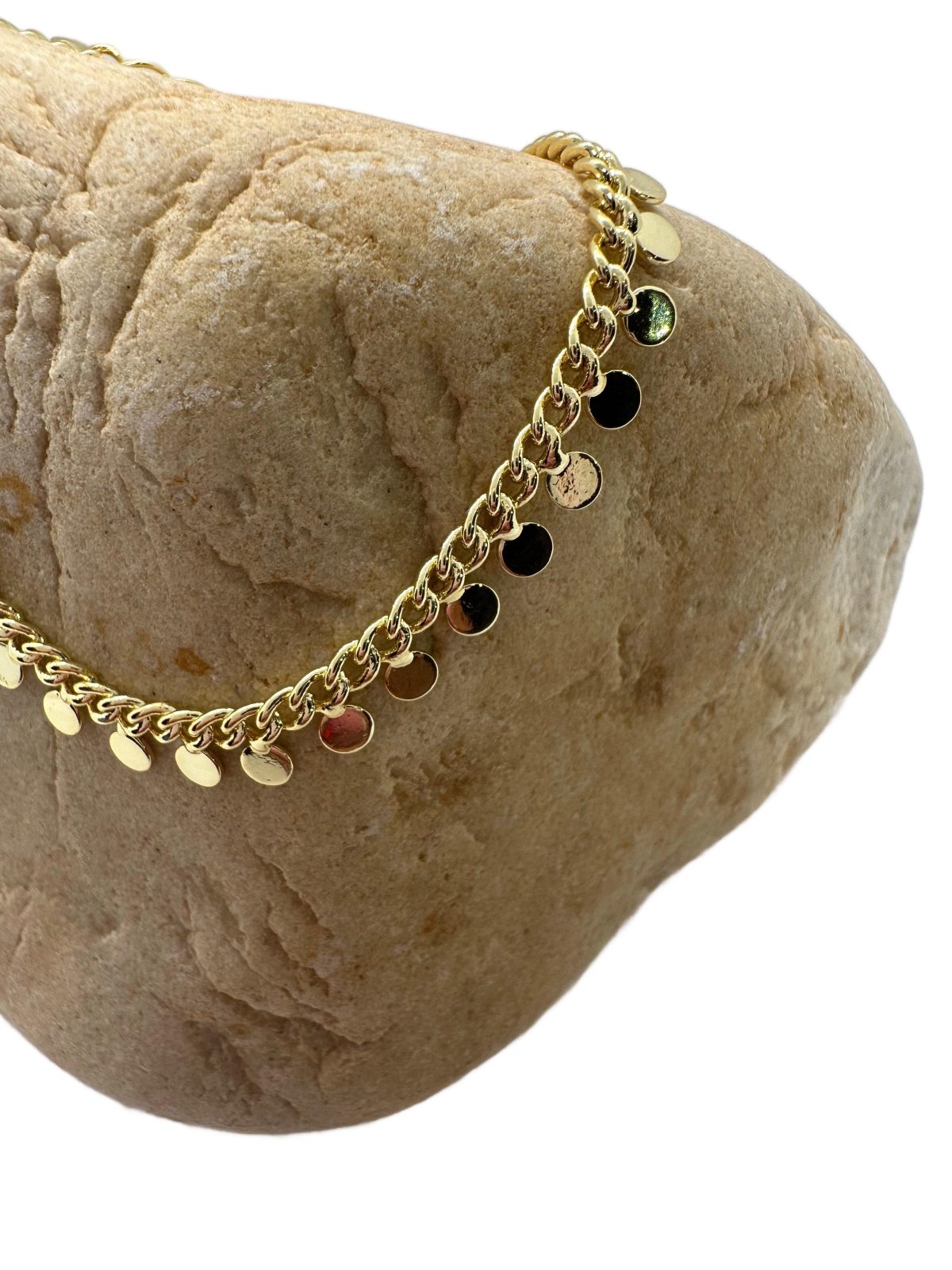 Disc Chain Bracelet | Pullu Zincir Bileklik - Görsel 2