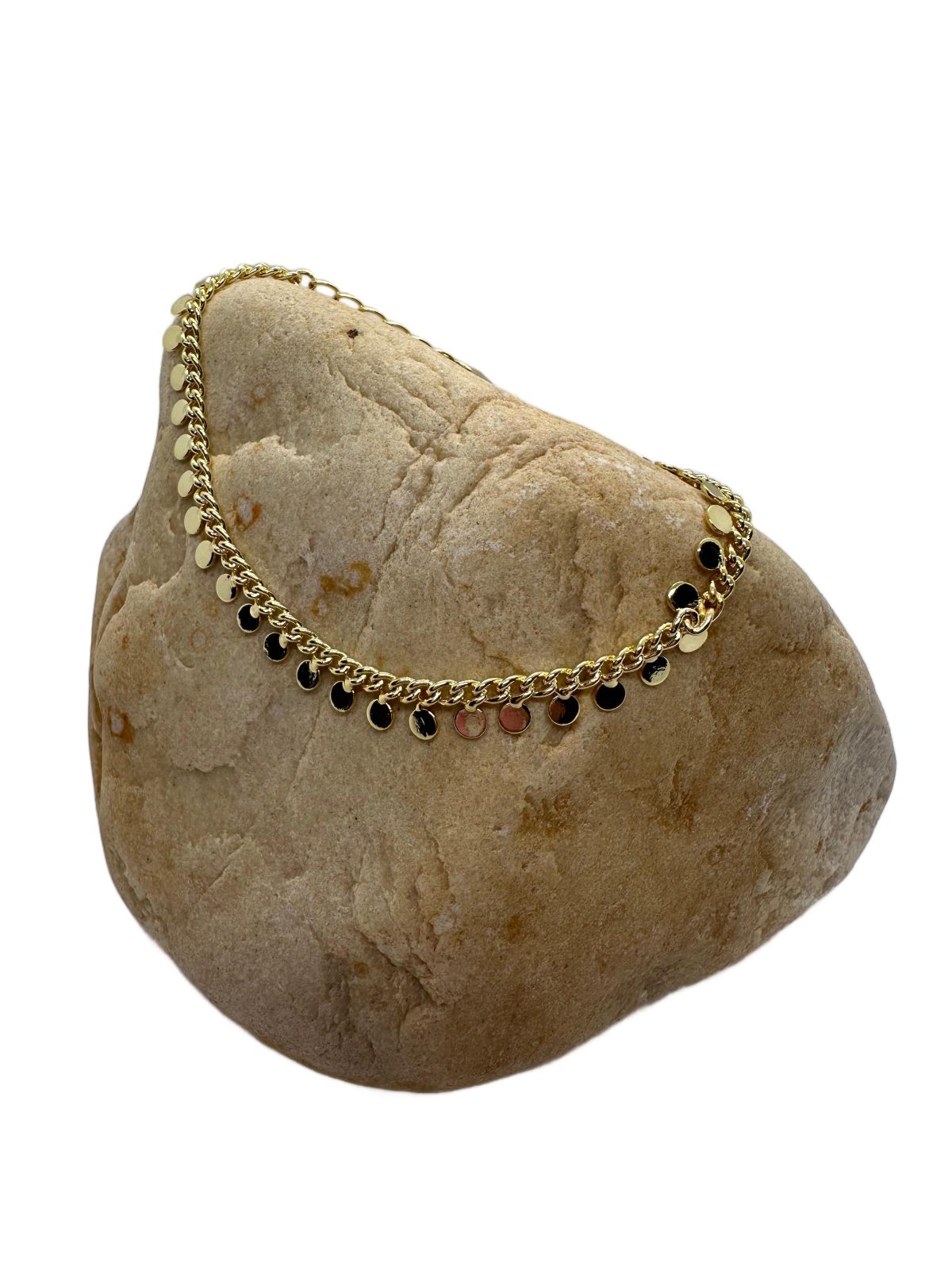 Disc Chain Bracelet | Pullu Zincir Bileklik - Görsel 3