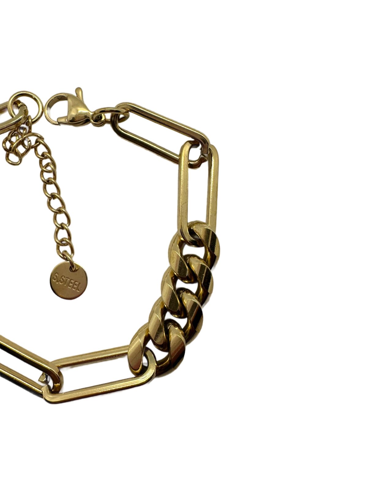 Figaro Bracelet | Çelik Zincir Bileklik - Görsel 2