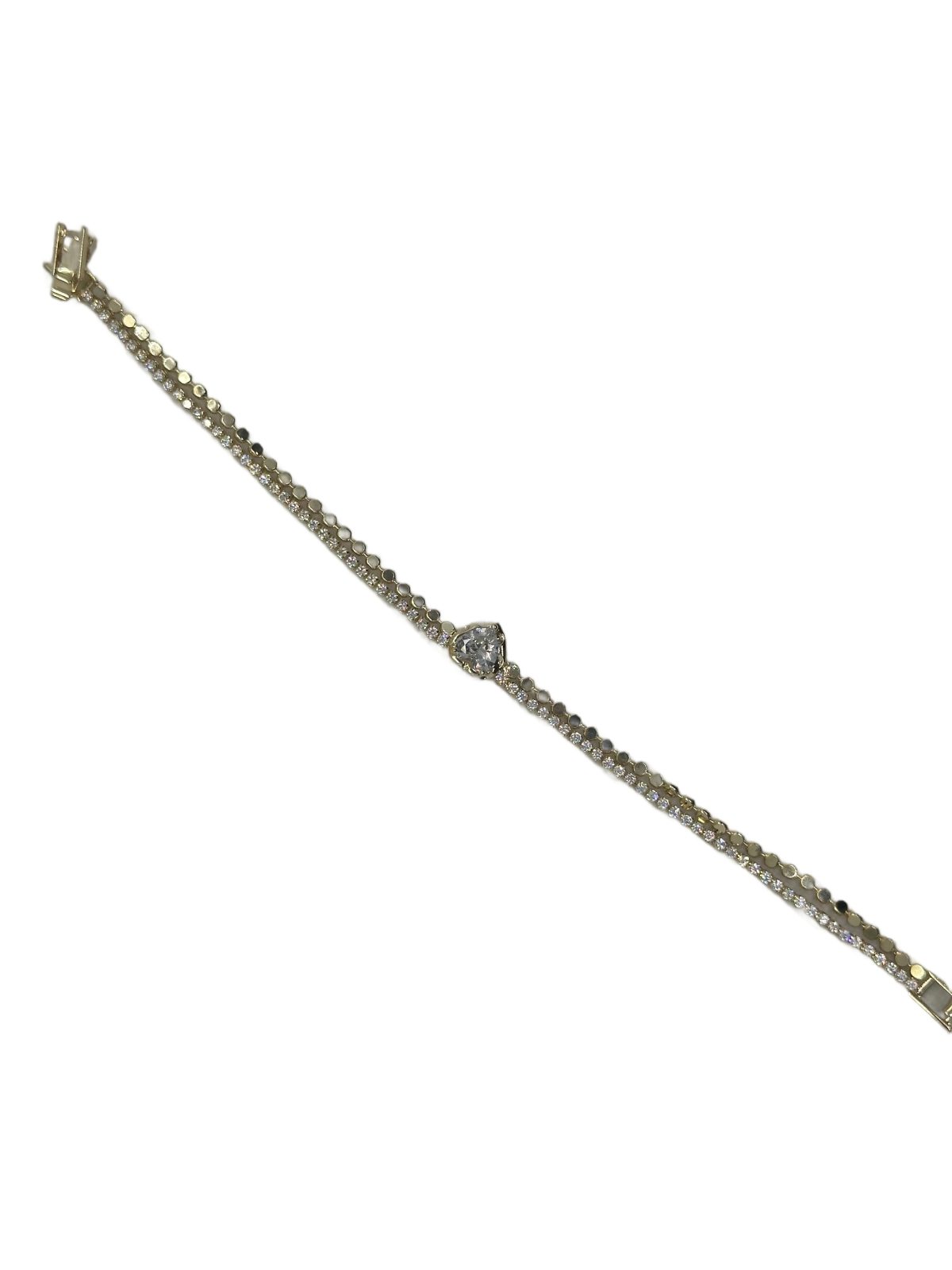 Duo Glam Bracelet | Baget Taşlı Bileklik - Görsel 2