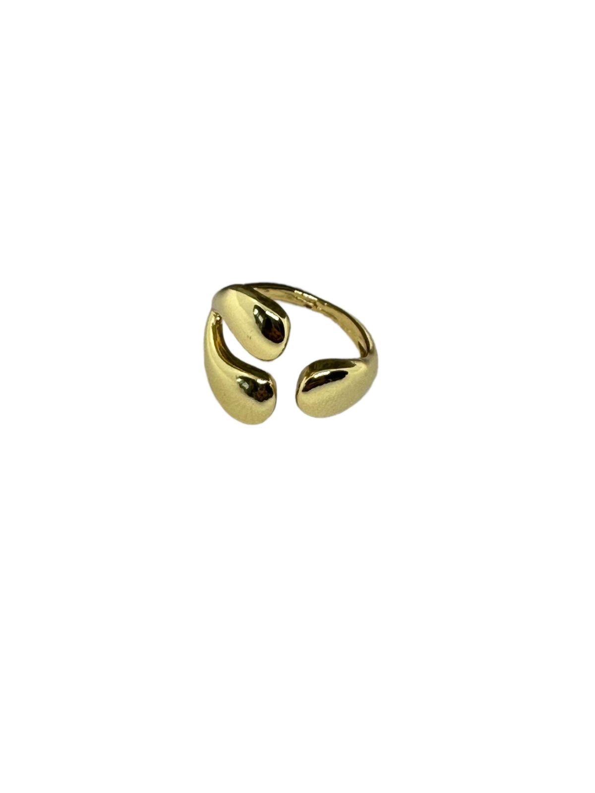 Trio Ring | Gold Plaka Yüzük - Görsel 2