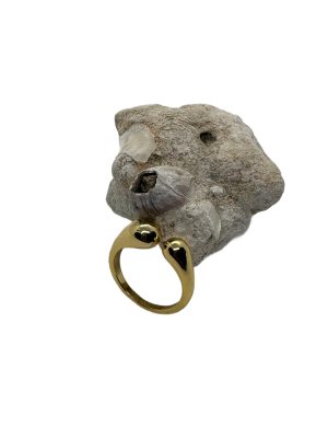 Unity Ring | Gold Plaka Yüzük