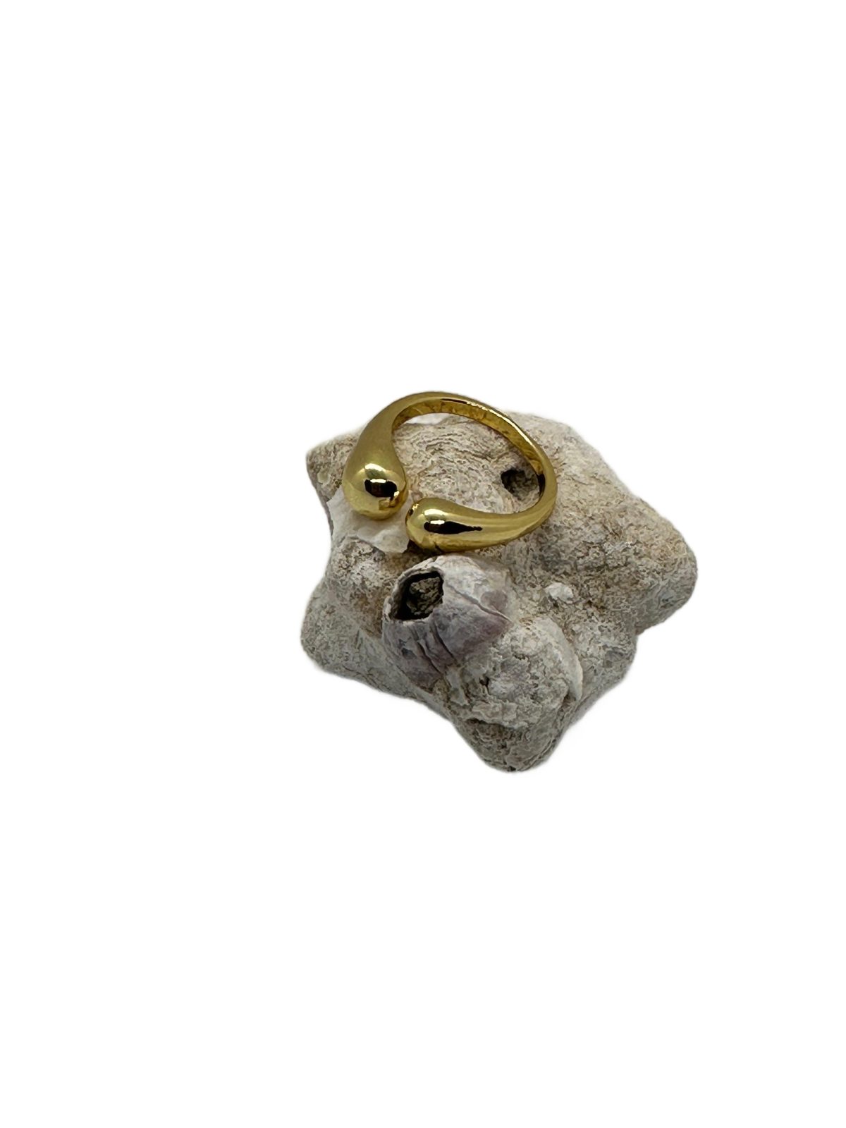 Unity Ring | Gold Plaka Yüzük - Görsel 2